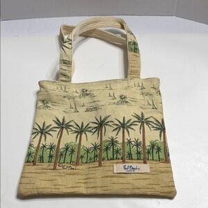 Paul Brent Coastal Life Tropical Palm Tote Bag
